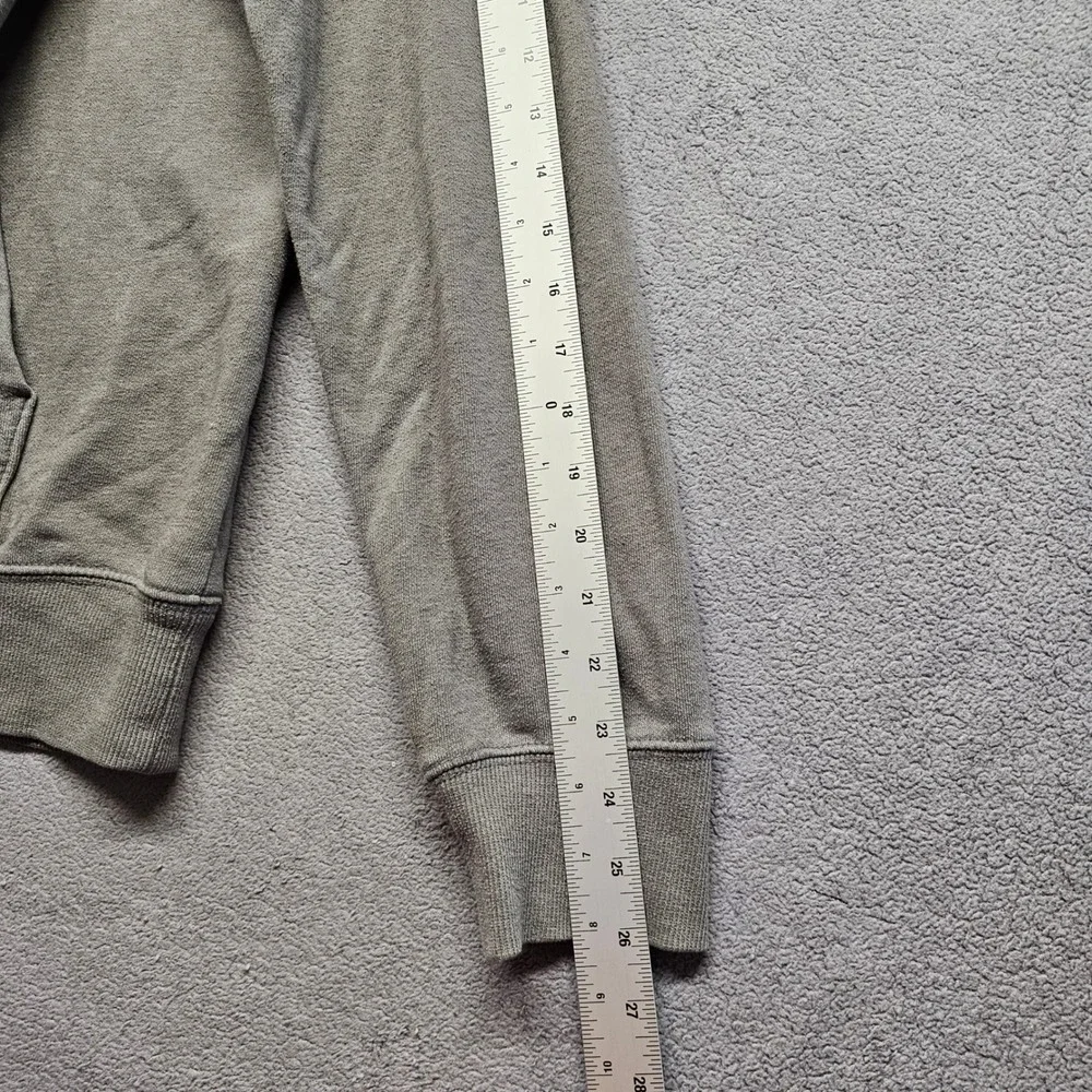 The North Face Never Stop Exploring Hoodie Mens Large Gray Fleece Lined Pullover